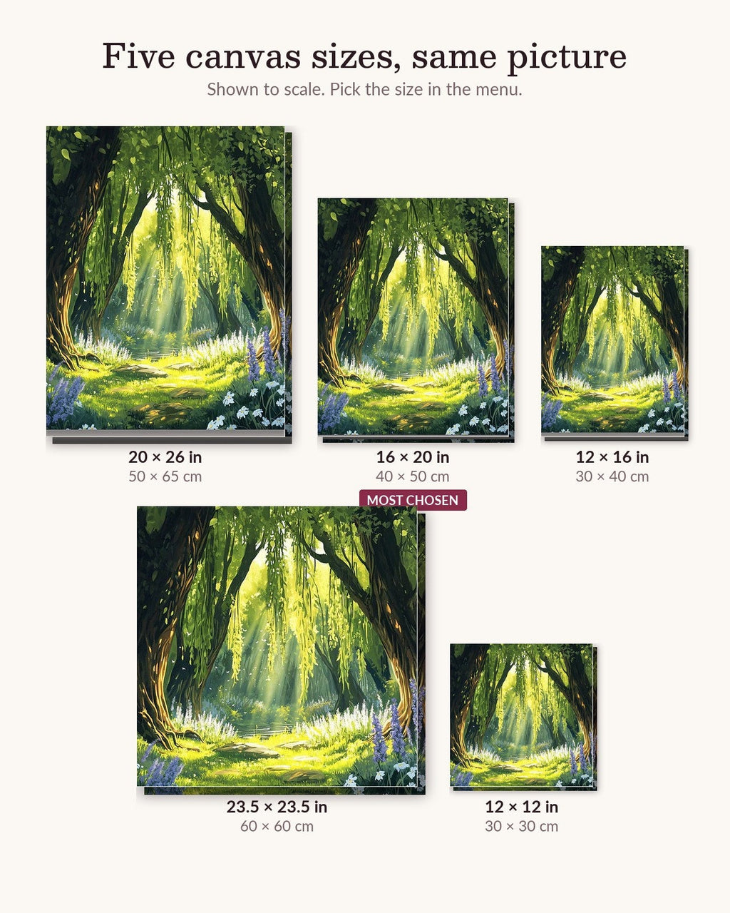 Heavenly Woods | Paint by Numbers Kit