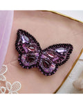 Mini Bead Jewelry Embroidery Kit - Purple Wave