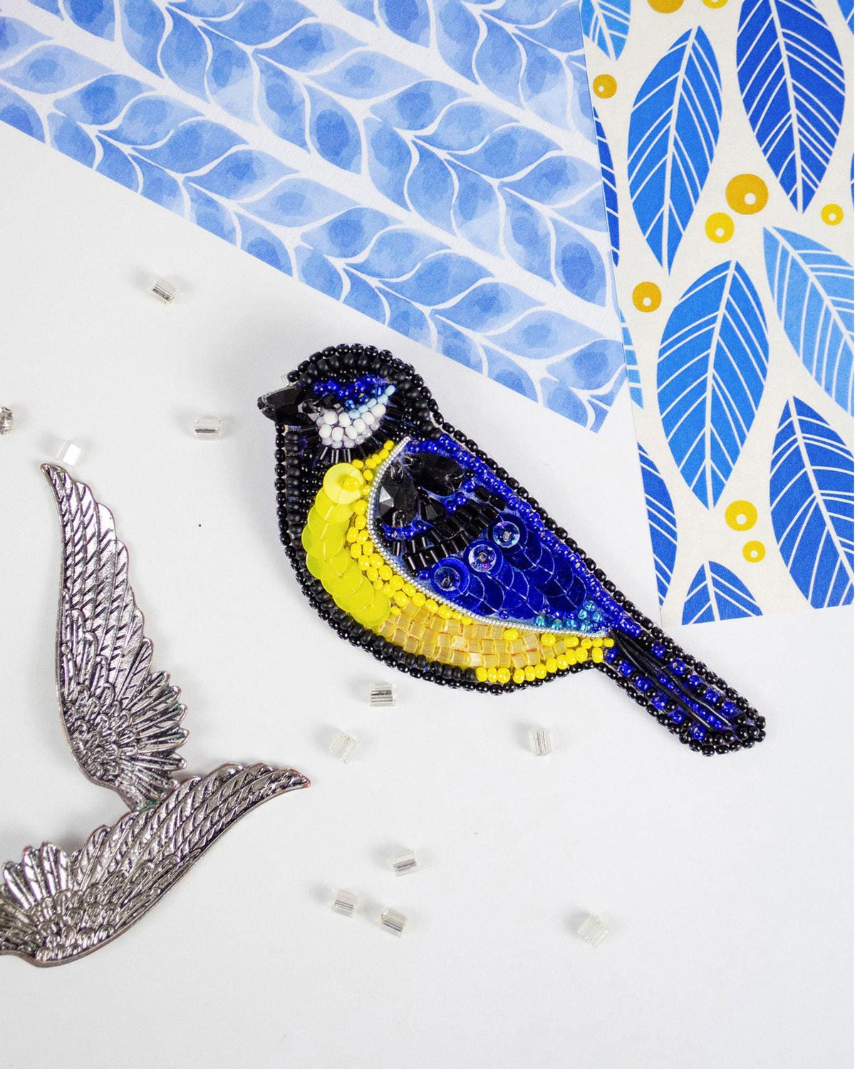 Mini Bead Jewelry Embroidery Kit - Quick Tit