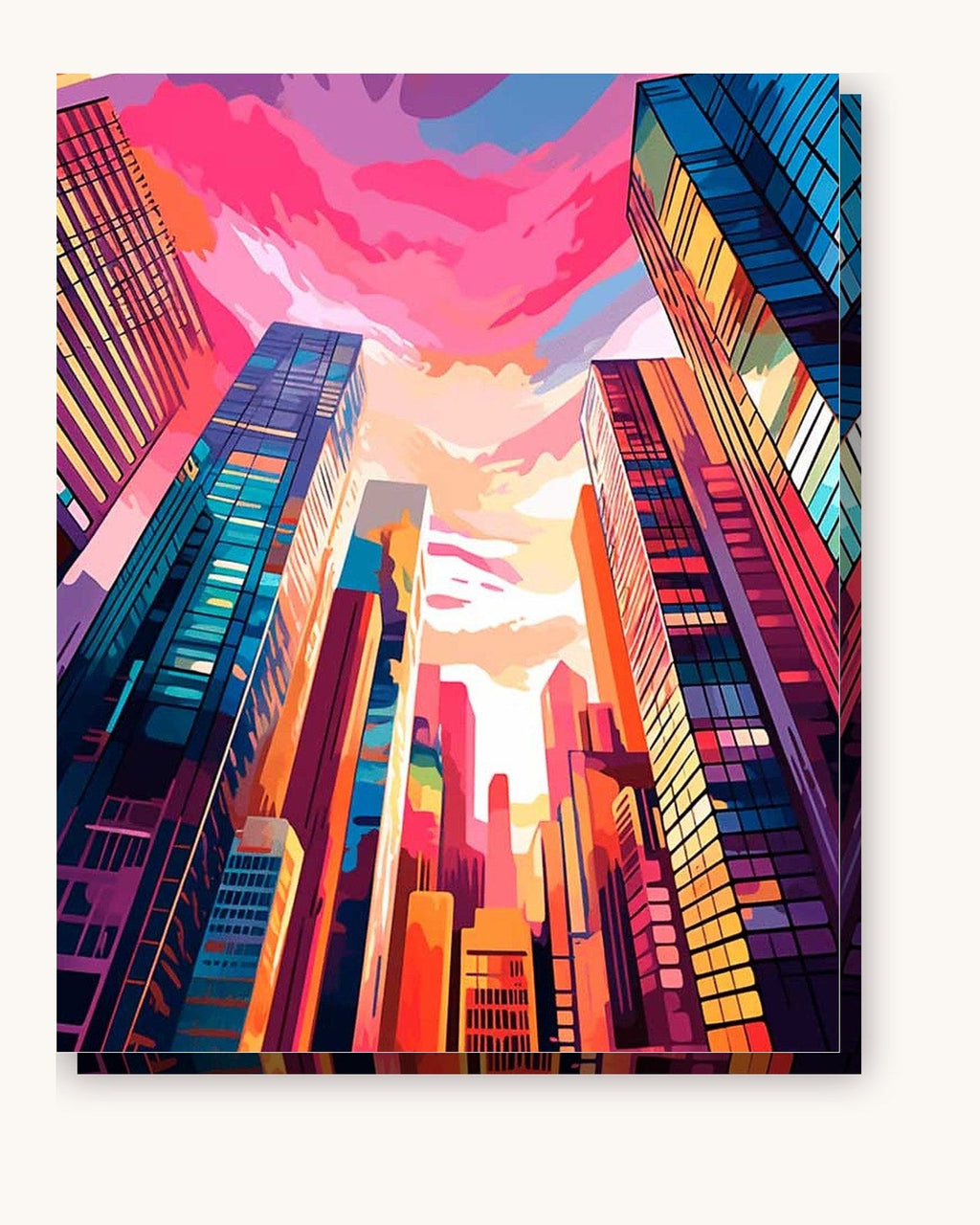 High-Rise Society | Paint by Numbers Kit