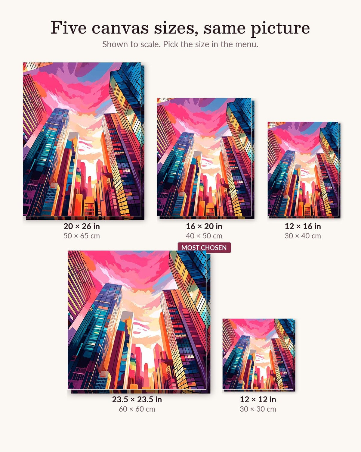High-Rise Society | Paint by Numbers Kit