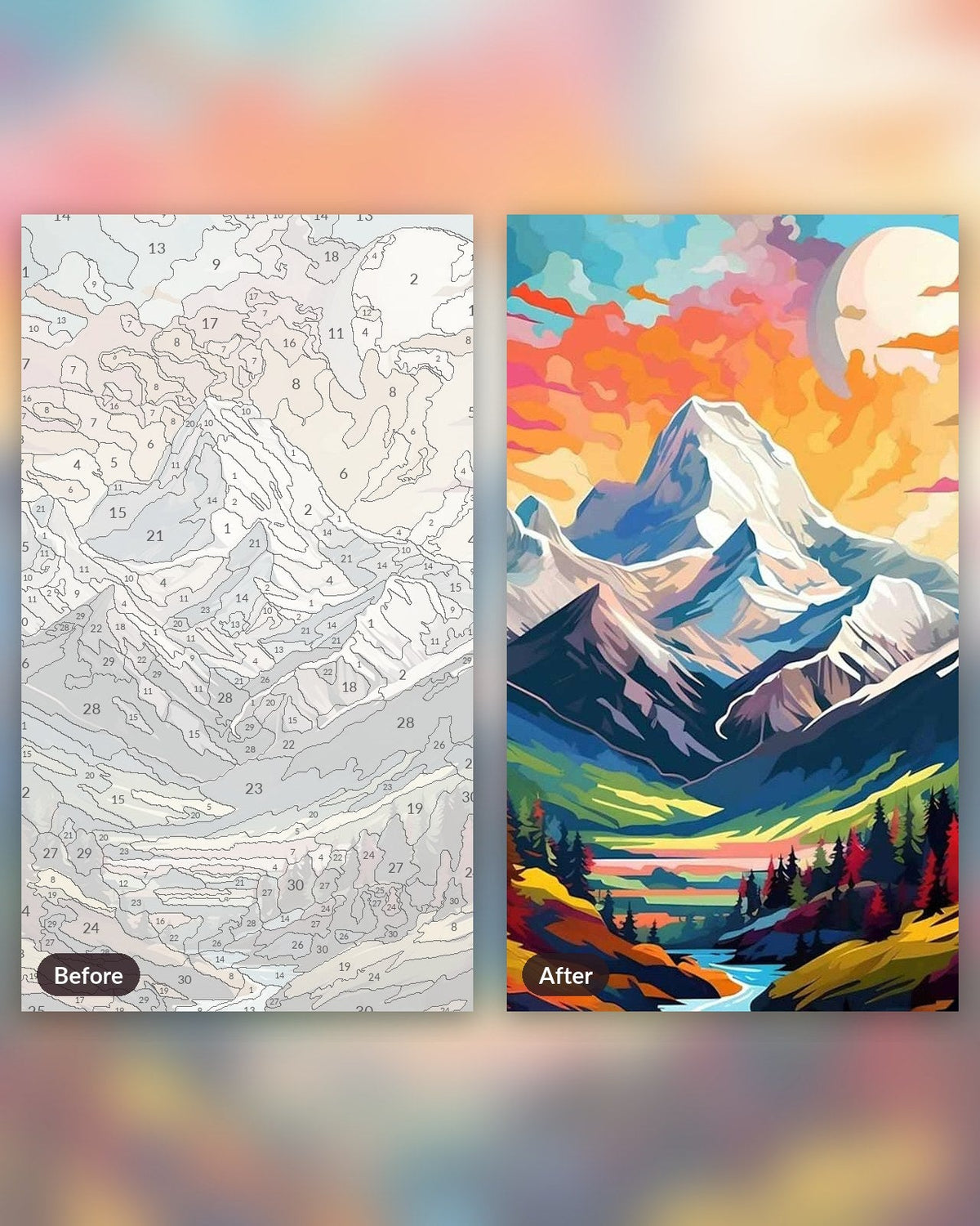 Highland Panorama | Paint by Numbers Kit