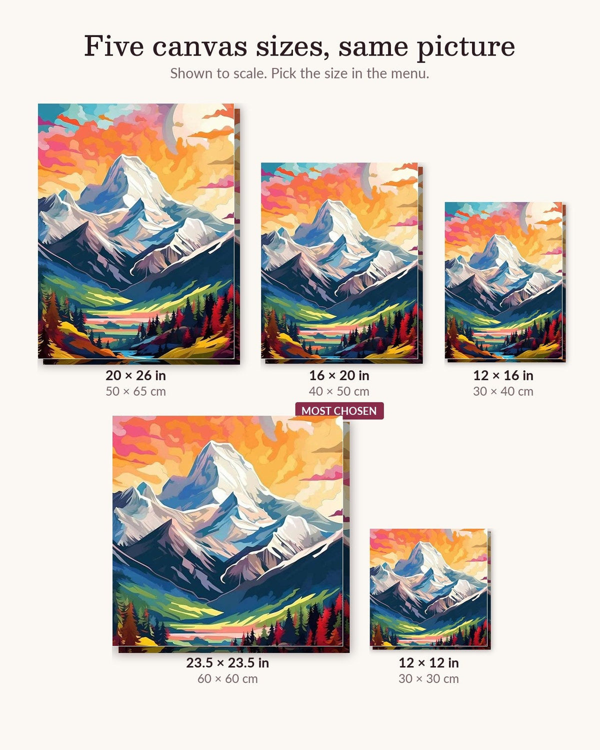Highland Panorama | Paint by Numbers Kit