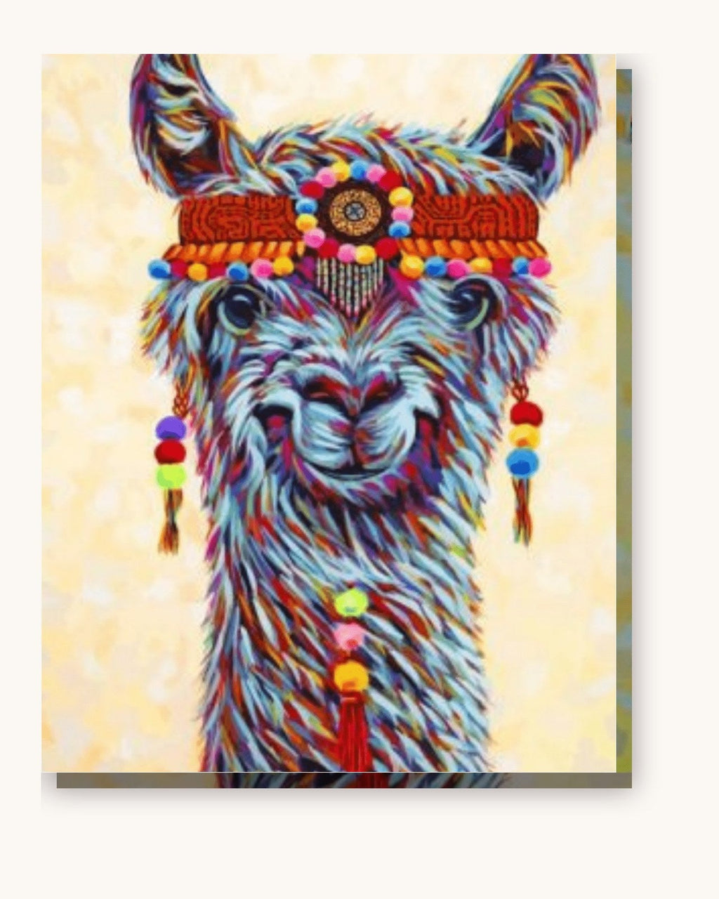 Hippie Llama | Paint by Numbers Kit