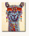 Hippie Llama | Paint by Numbers Kit