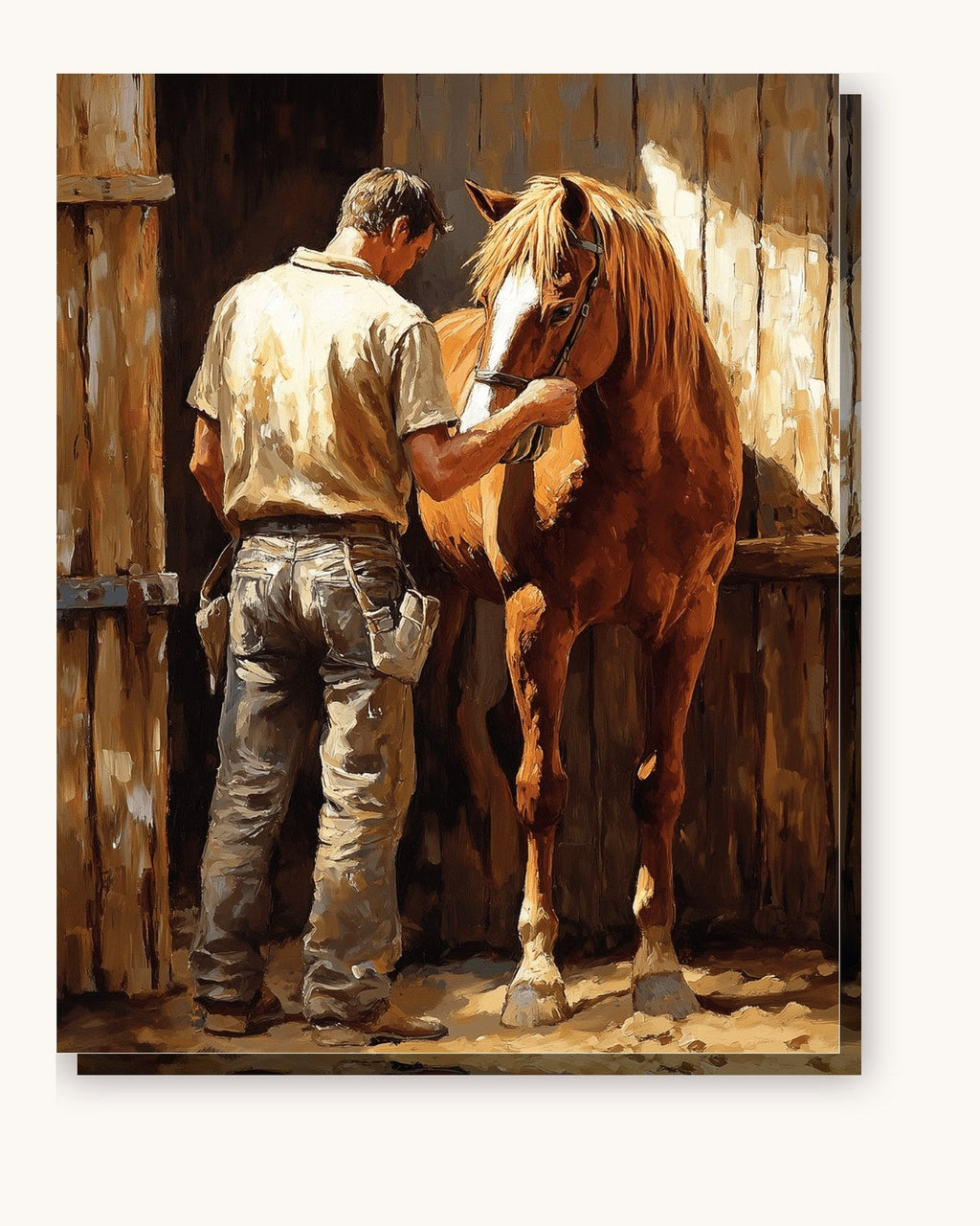 Horse Trainer | Paint by Numbers Kit