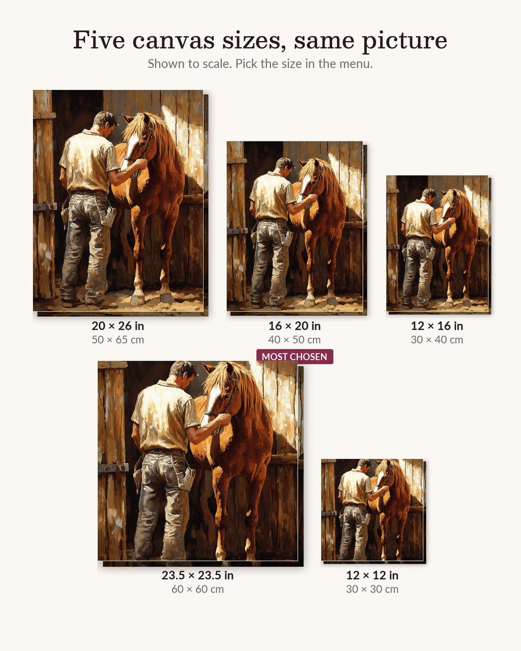 Horse Trainer | Paint by Numbers Kit