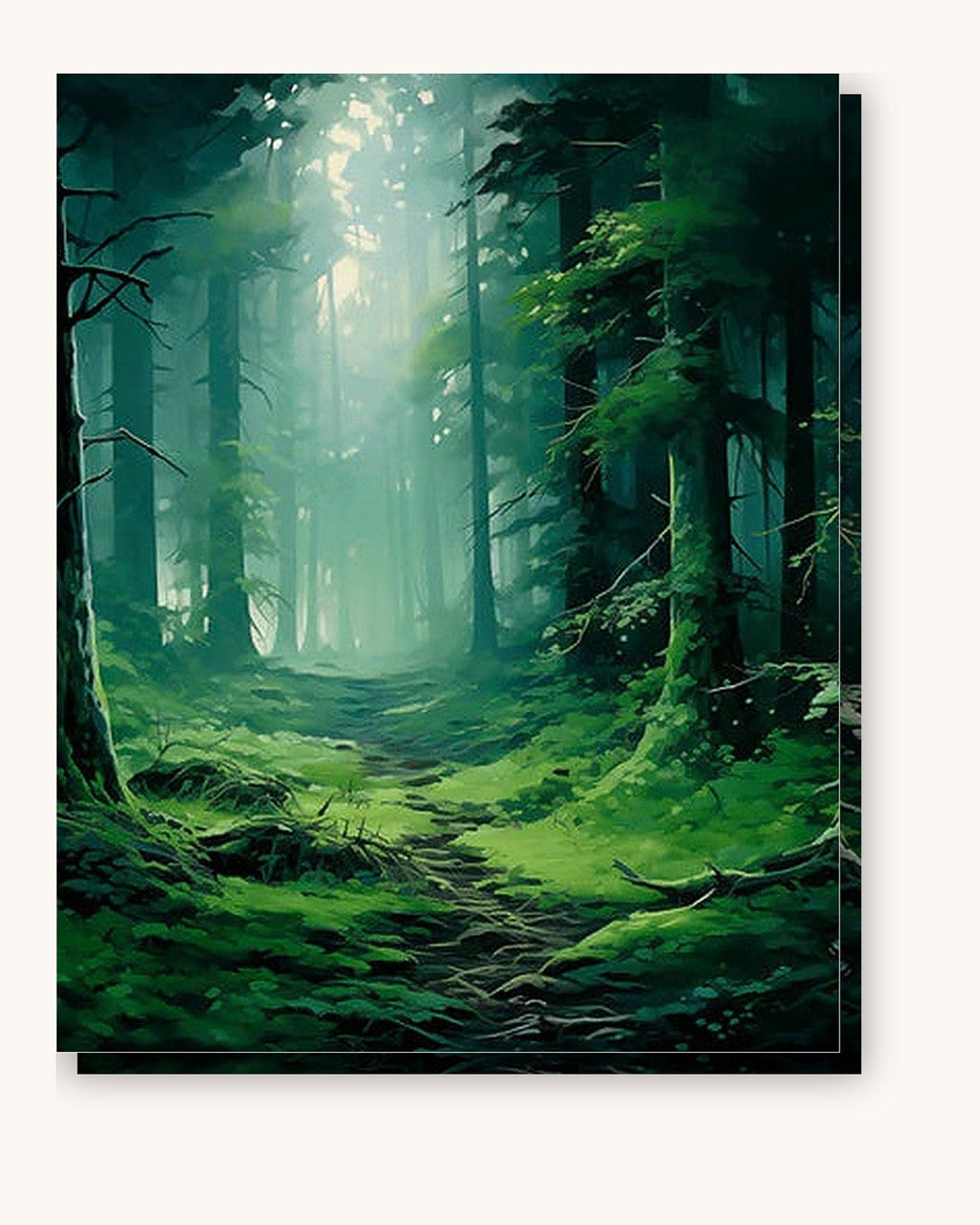 Misty Forest | Paint by Numbers Kit for Adults