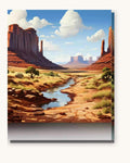 Canyonland Monoliths | Paint by Numbers Kit