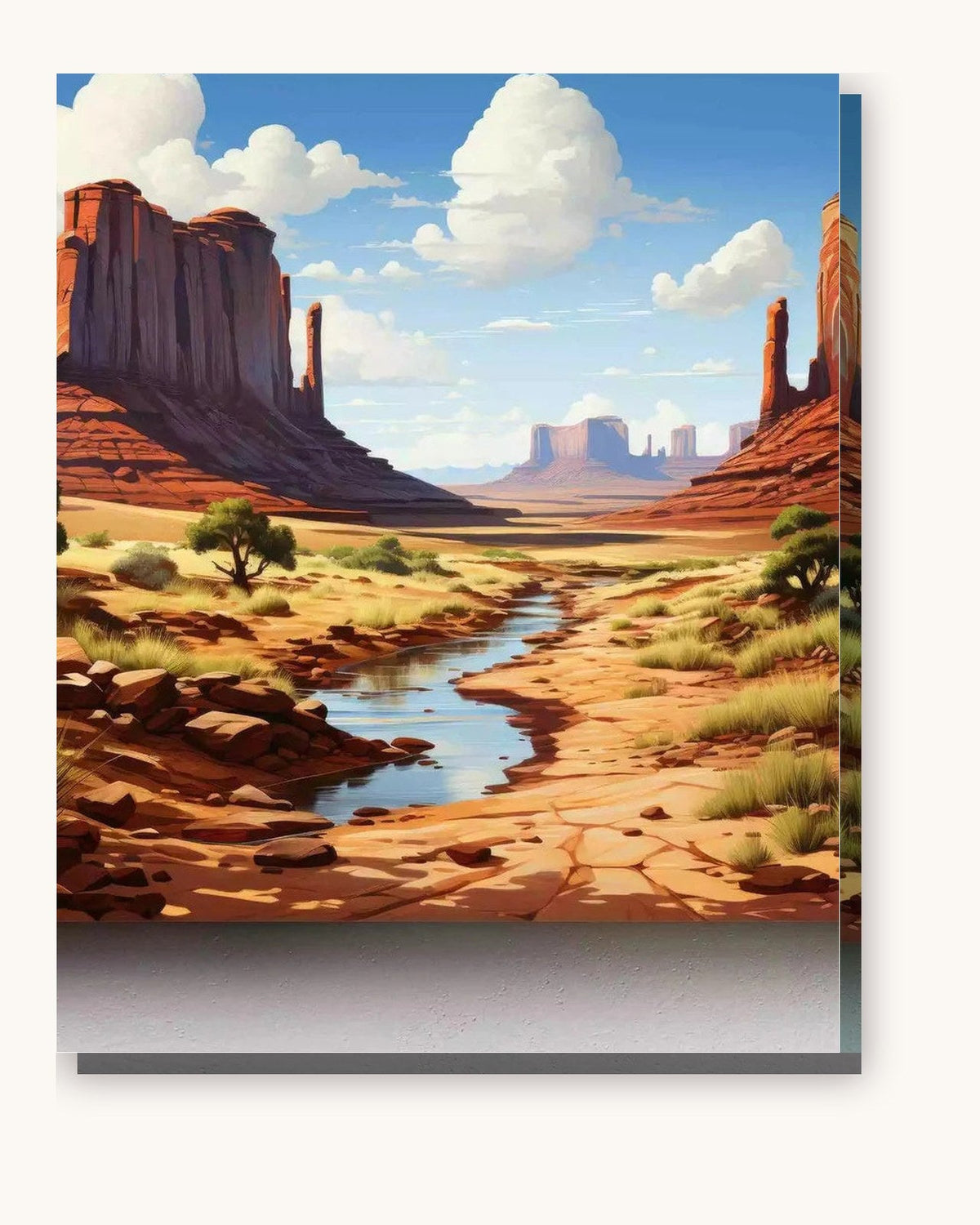 Canyonland Monoliths | Paint by Numbers Kit