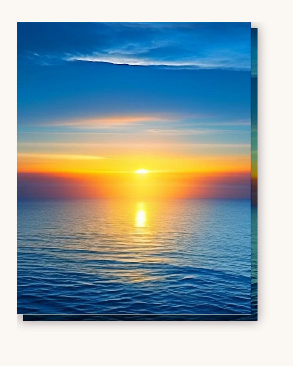 Ocean's First Light | Paint by Numbers Kit