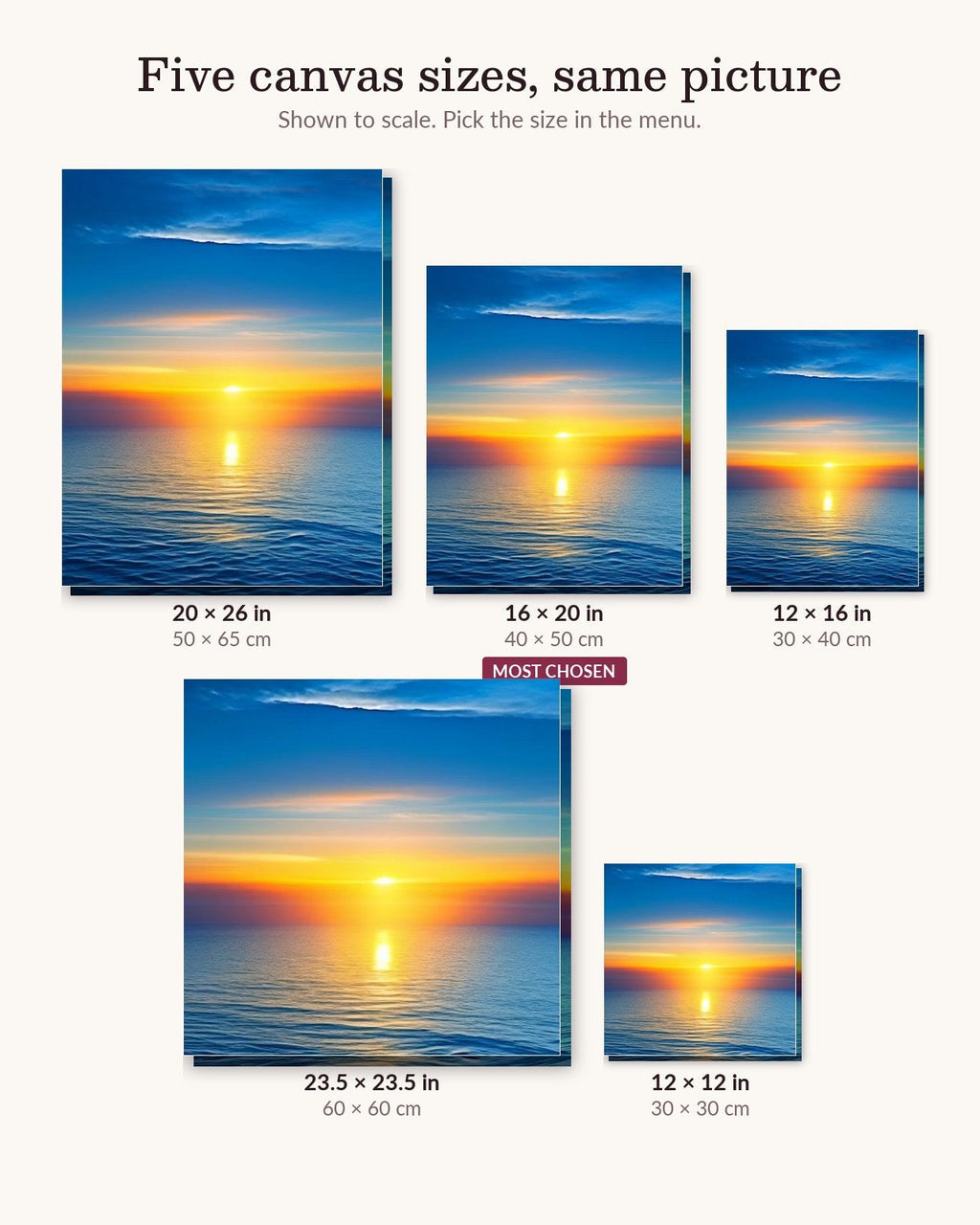 Ocean's First Light | Paint by Numbers Kit
