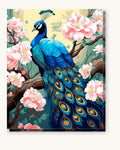 Peacock's Elegance | Paint by Numbers Kit
