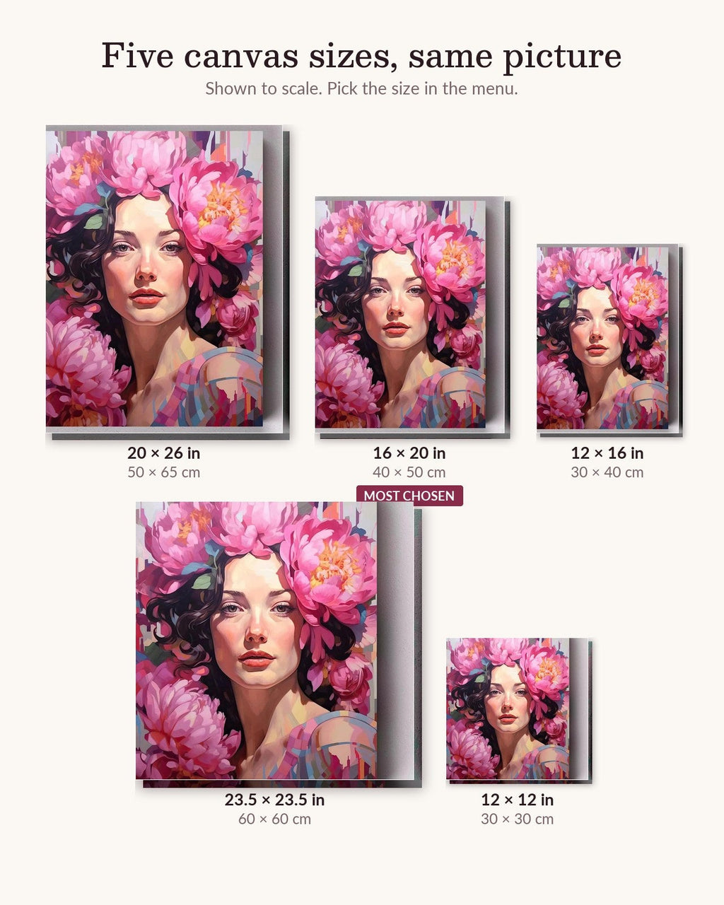 Pink Peonies | Paint by Numbers Kit