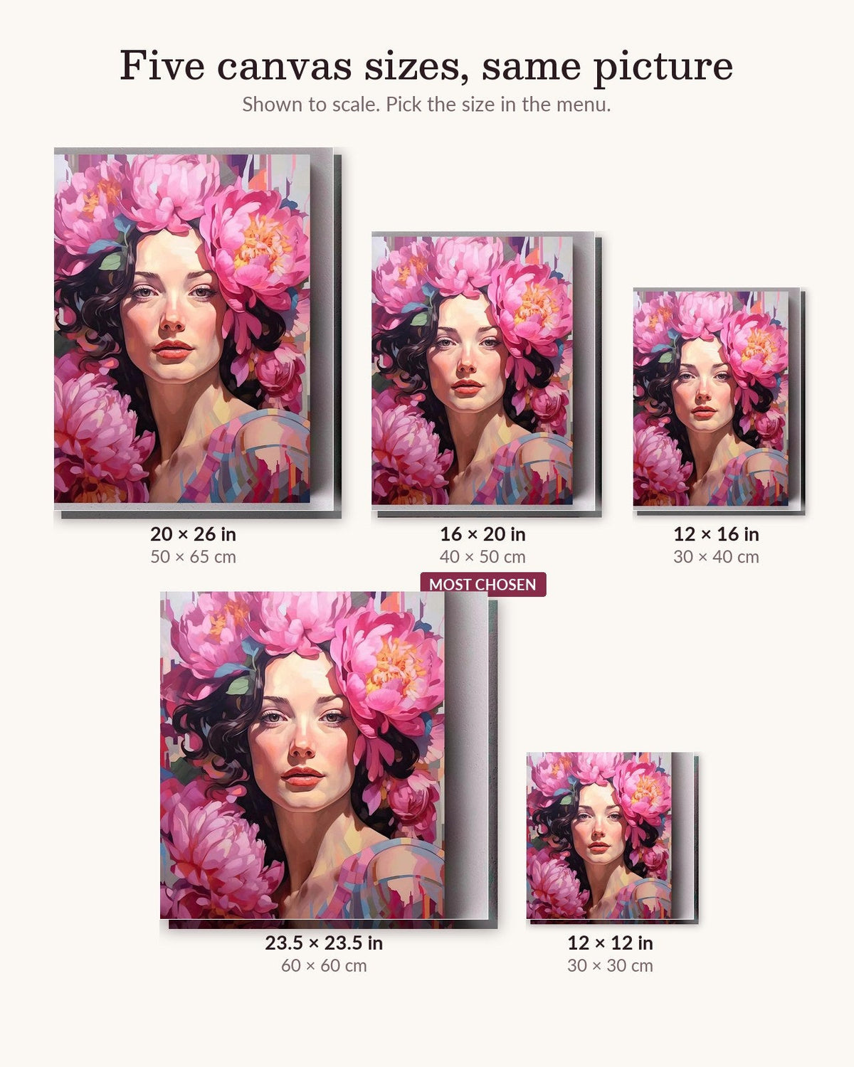 Pink Peonies | Paint by Numbers Kit