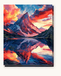 Sierra of Flames | Paint by Numbers Kit