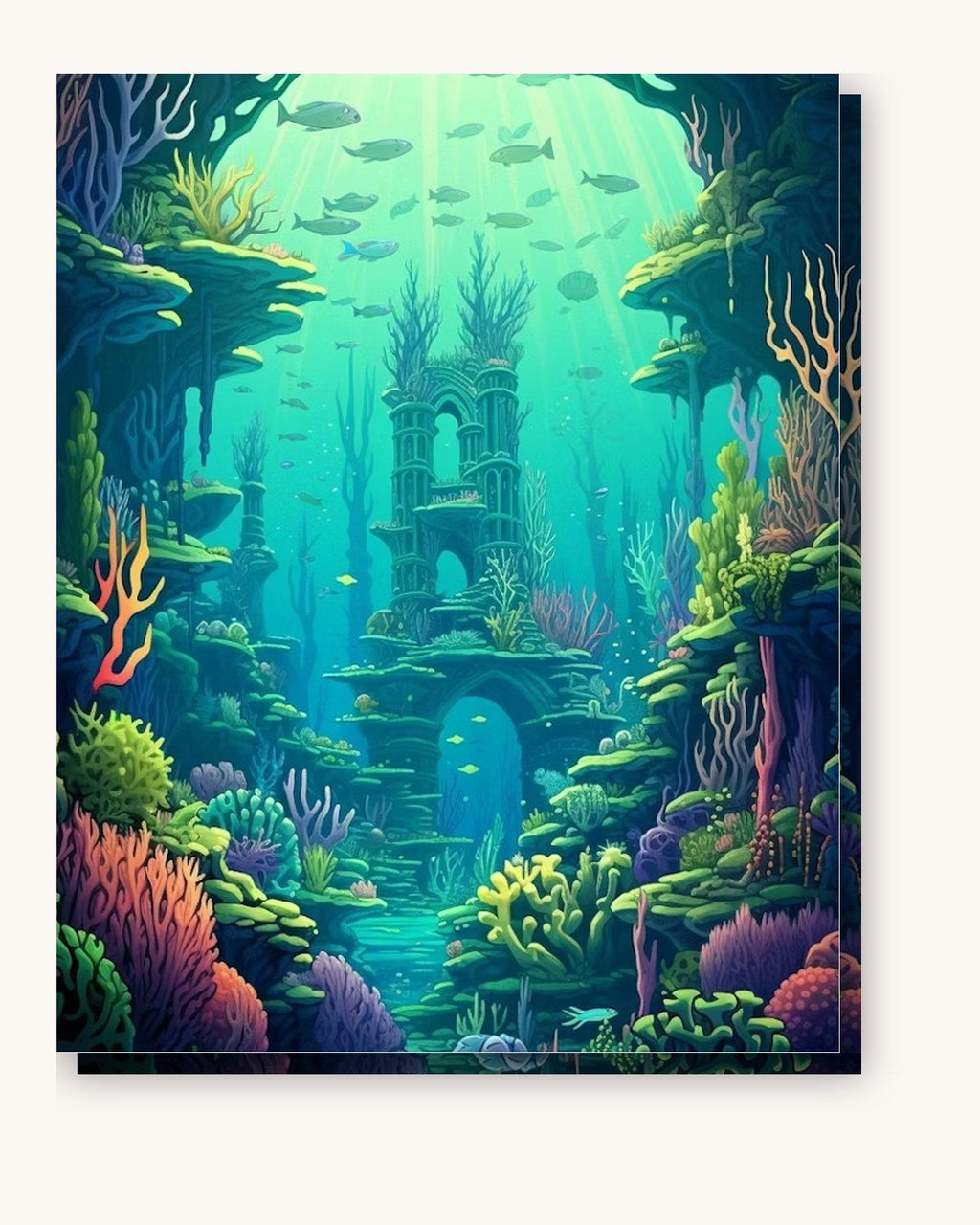 Seafloor Serenity | Paint by Numbers Kit
