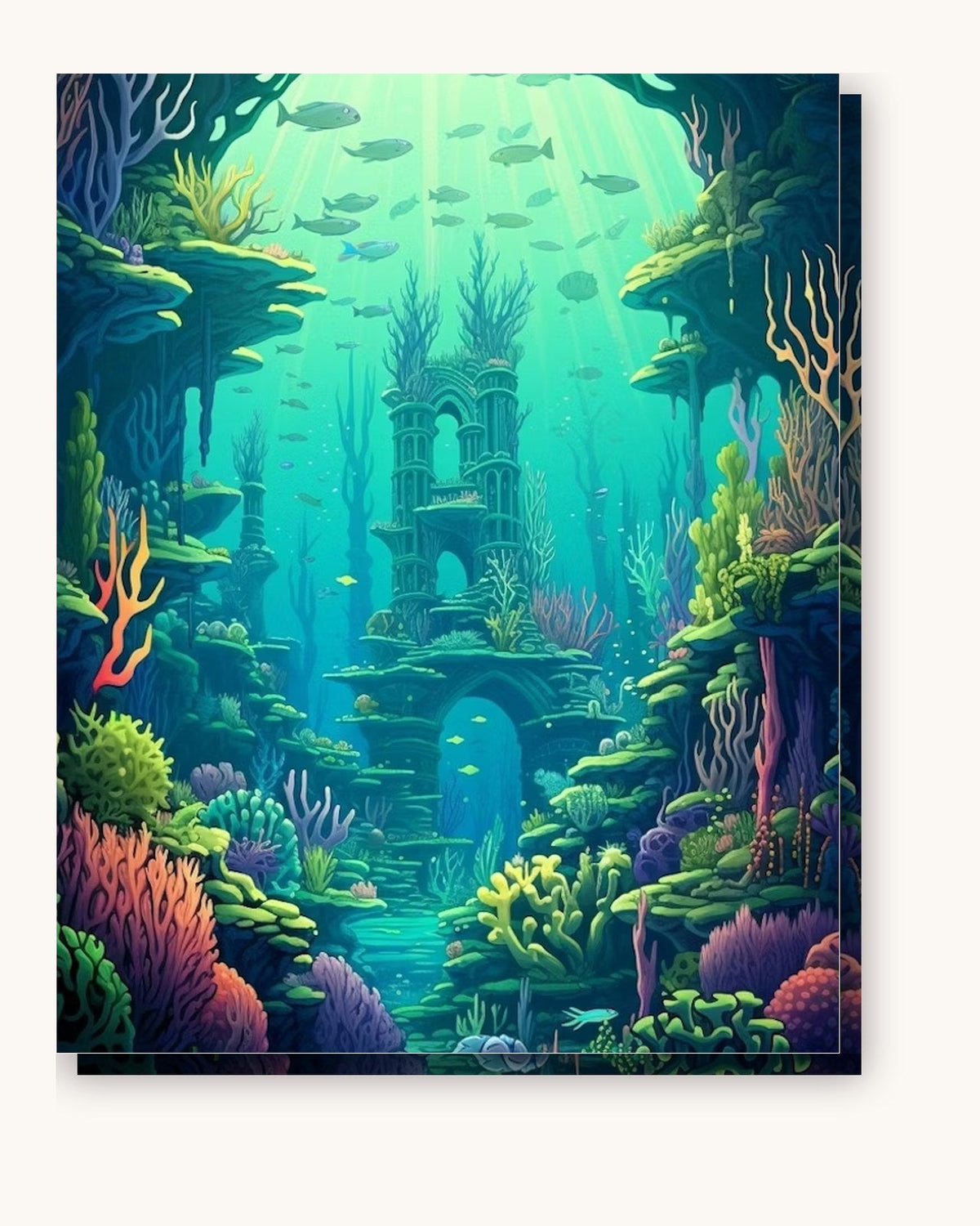 Seafloor Serenity | Paint by Numbers Kit