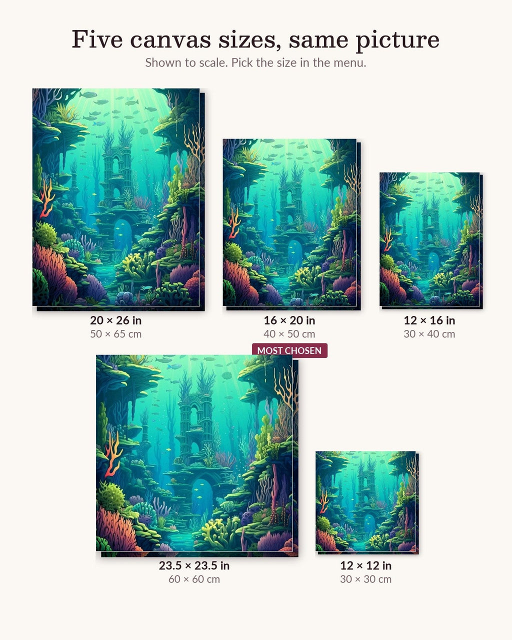 Seafloor Serenity | Paint by Numbers Kit