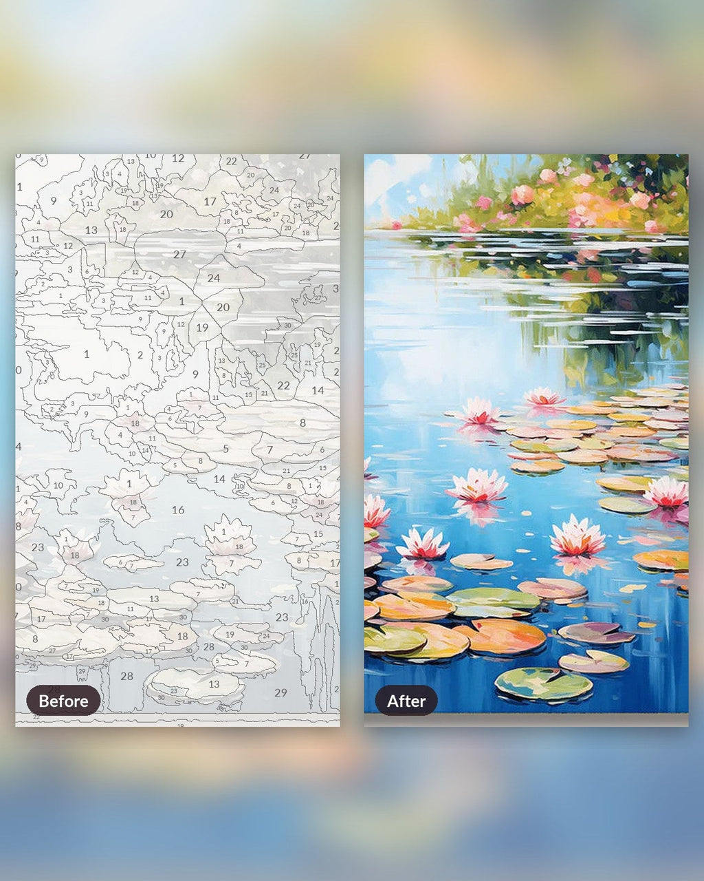 Serene Lake | Paint by Numbers Kit
