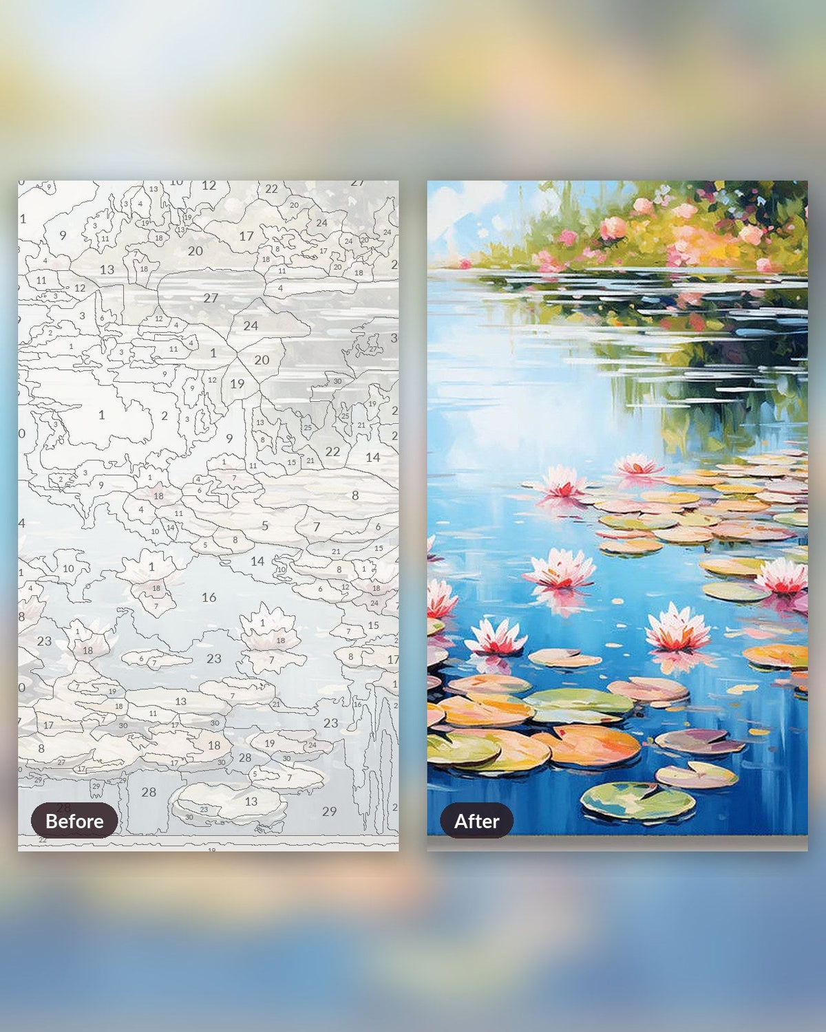 Serene Lake | Paint by Numbers Kit