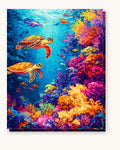 Serene Ocean Alcove | Paint by Numbers Kit