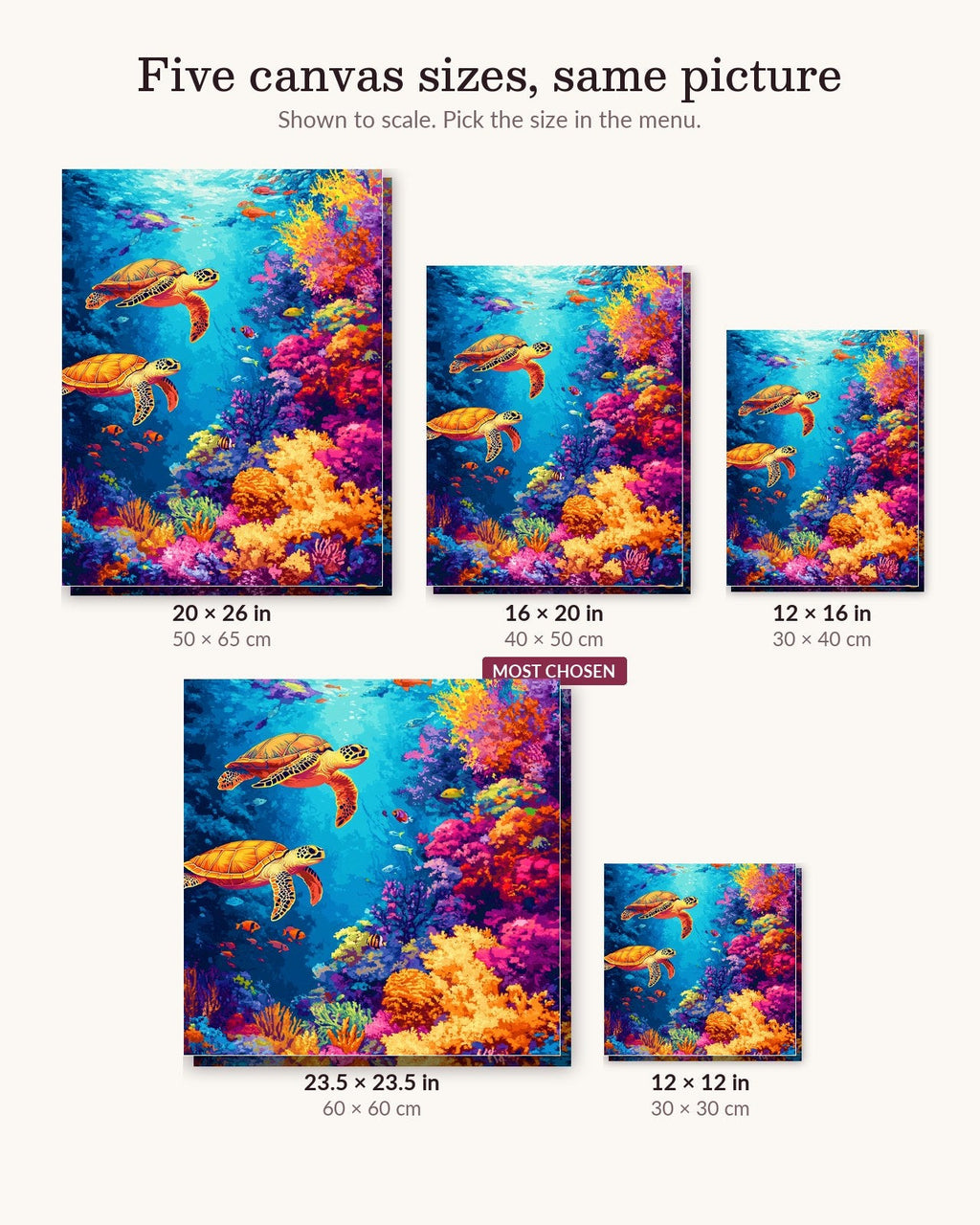 Serene Ocean Alcove | Paint by Numbers Kit