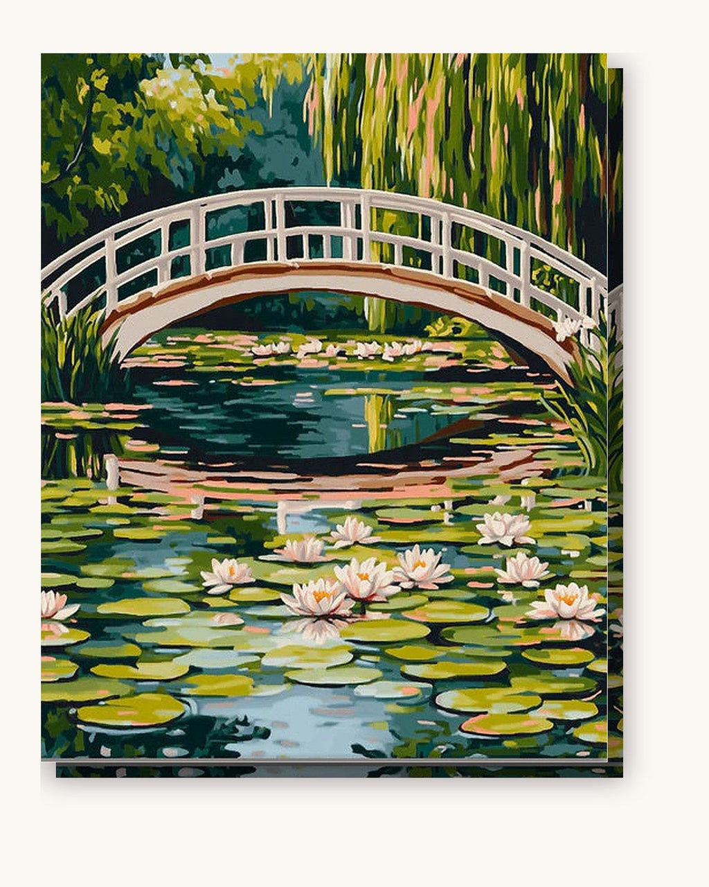 Series of Water Lillies | Paint by Numbers Kit