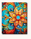 Abstract Floral Swirls | Paint by Numbers Kit