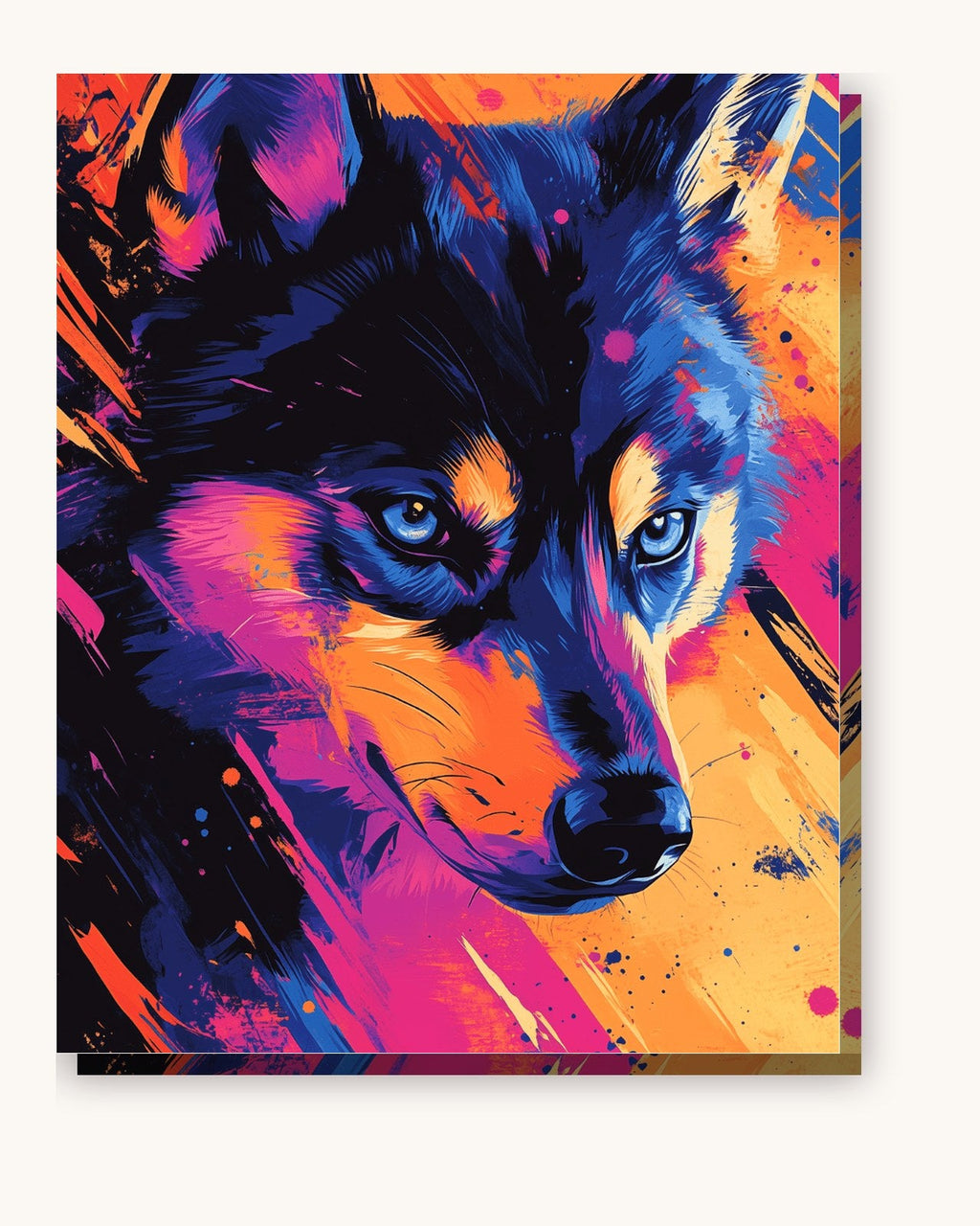 Spry Husky | Paint by Numbers Kit