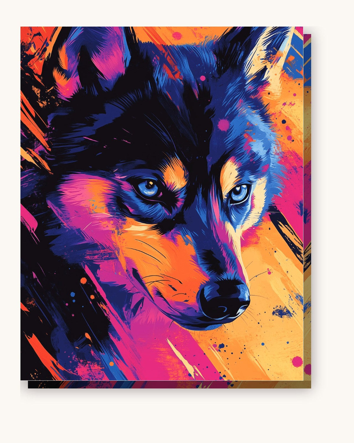 Spry Husky | Paint by Numbers Kit
