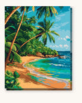 Paradise in the Sun | Paint by Numbers Kit