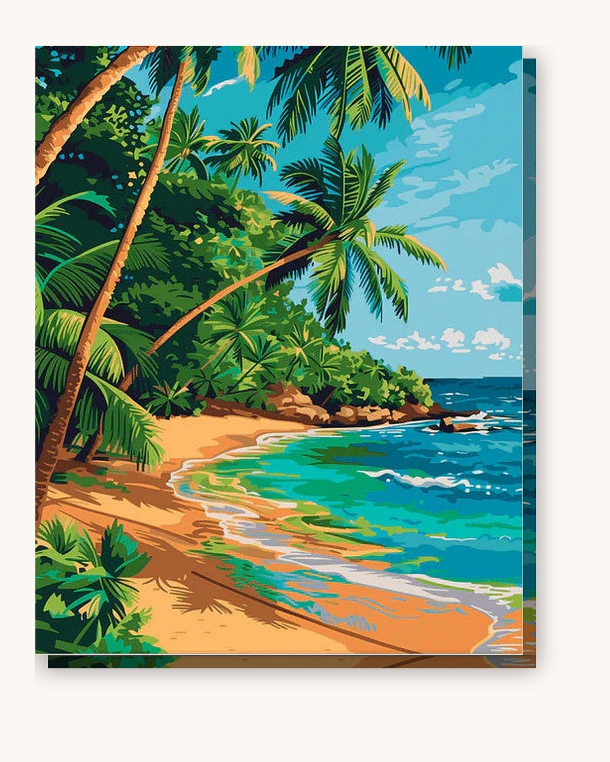 Paradise in the Sun | Paint by Numbers Kit