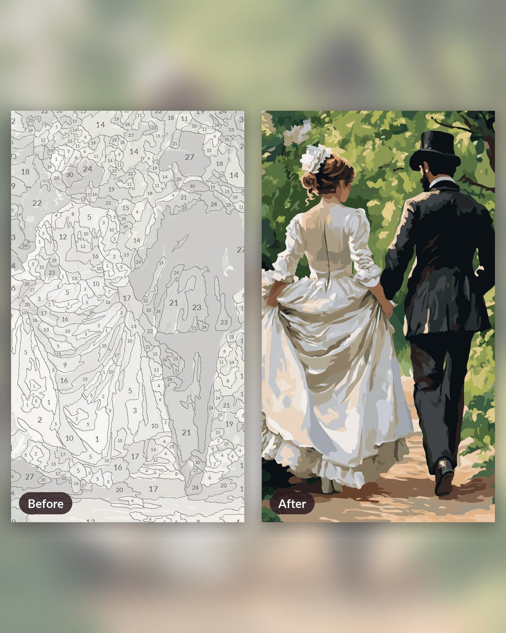 Tranquil Walk | Paint by Numbers Kit