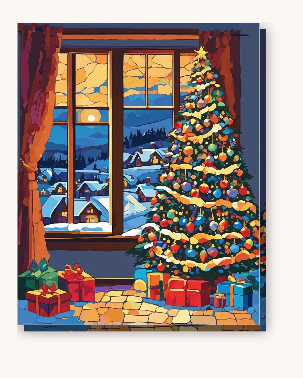 Tree by the Window | Paint by Numbers Kit