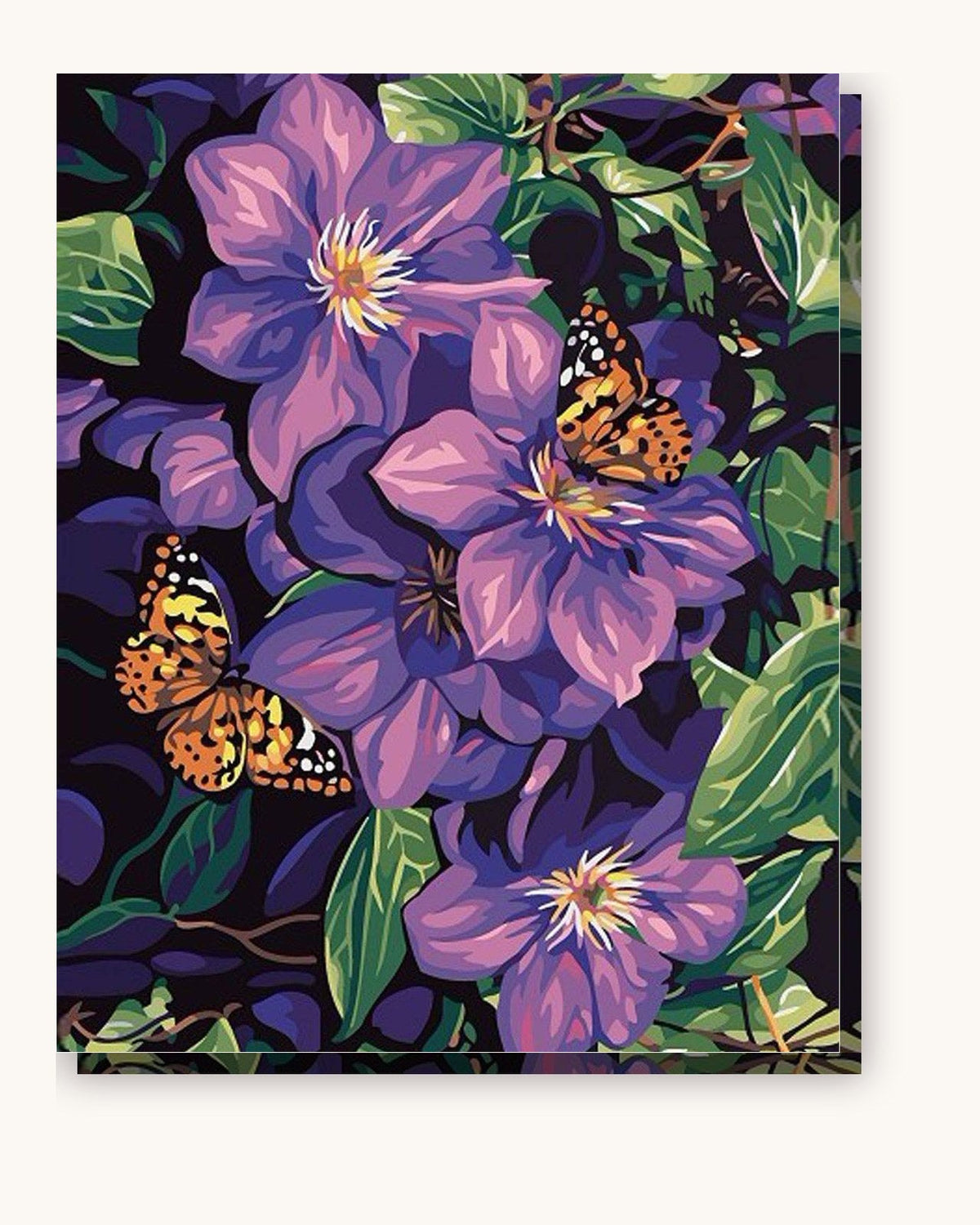 Lilac Flowers | Paint by Numbers Kit