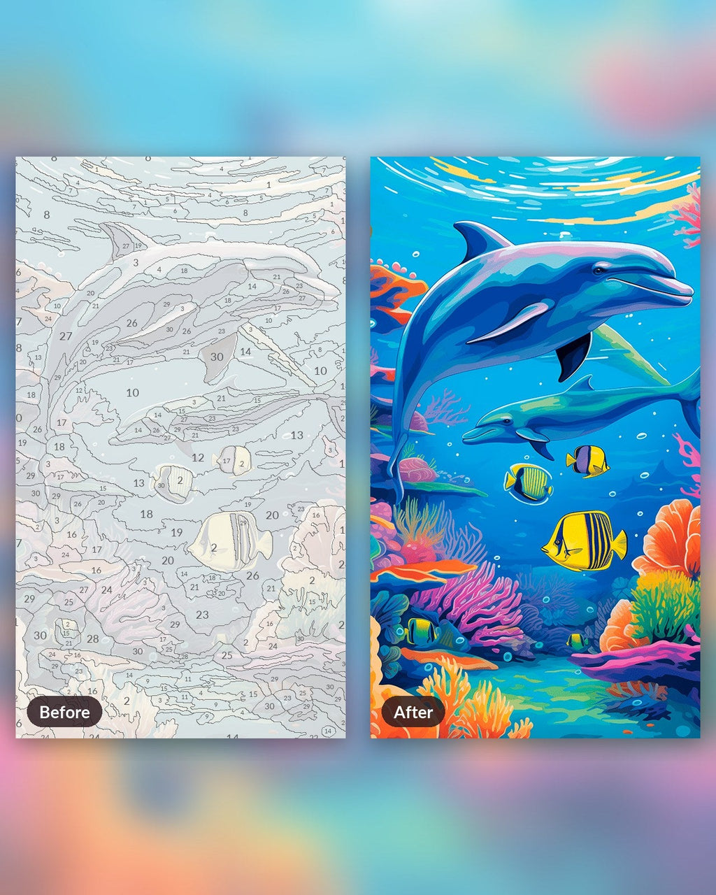 Underwater Paradise | Paint by Numbers Kit