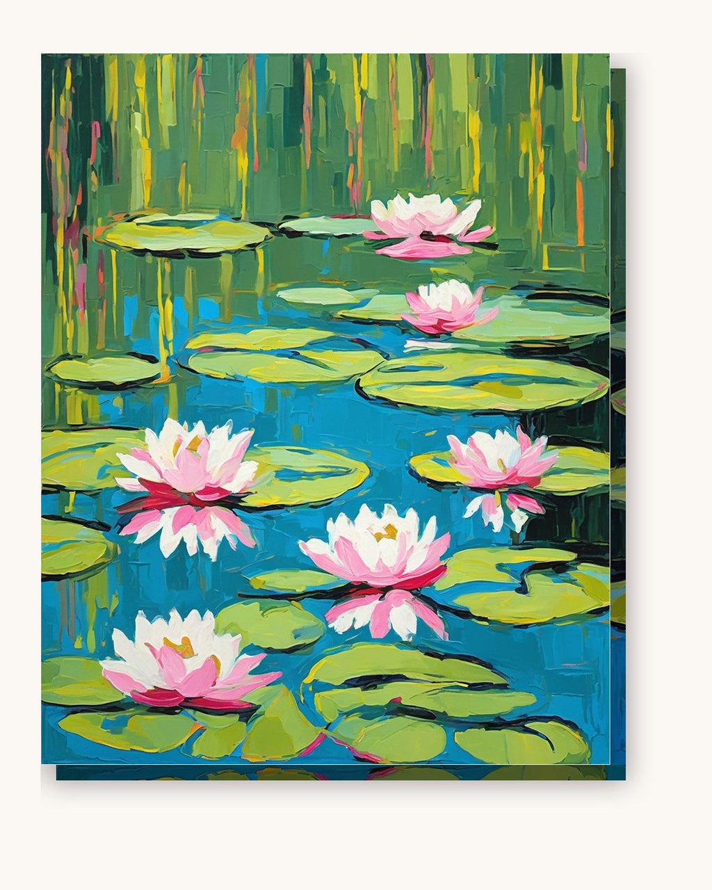 Water Lilies after Monet | Paint by Numbers Kit