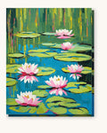 Water Lilies after Monet | Paint by Numbers Kit