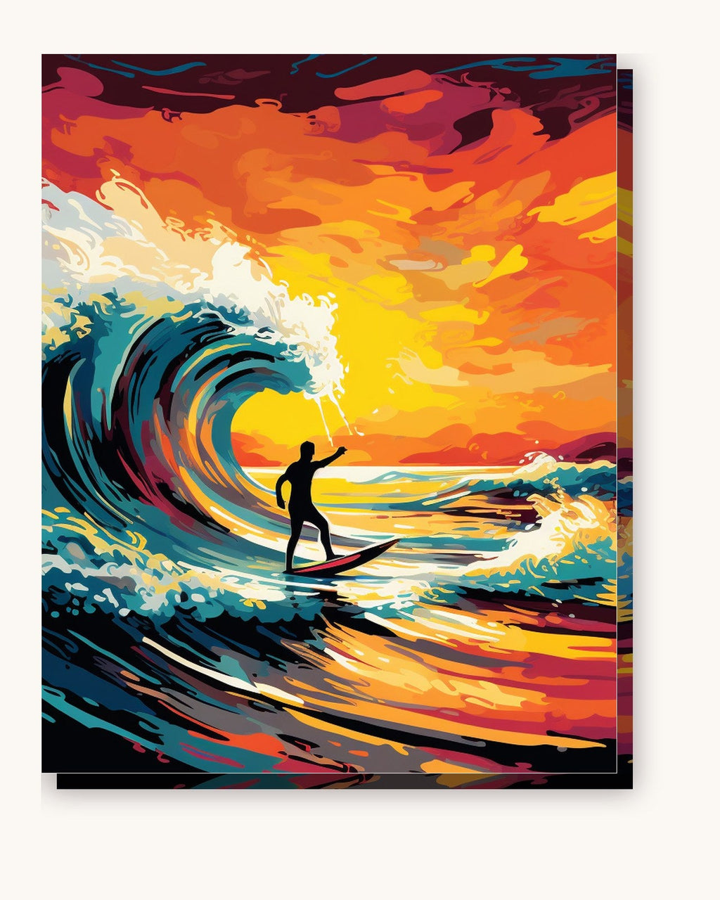 Waves of Life | Paint by Numbers Kit
