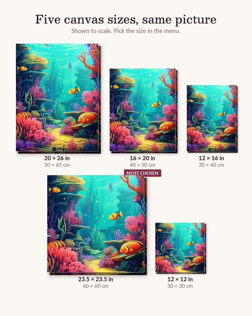 Whimsical Ocean World | Paint by Numbers Kit