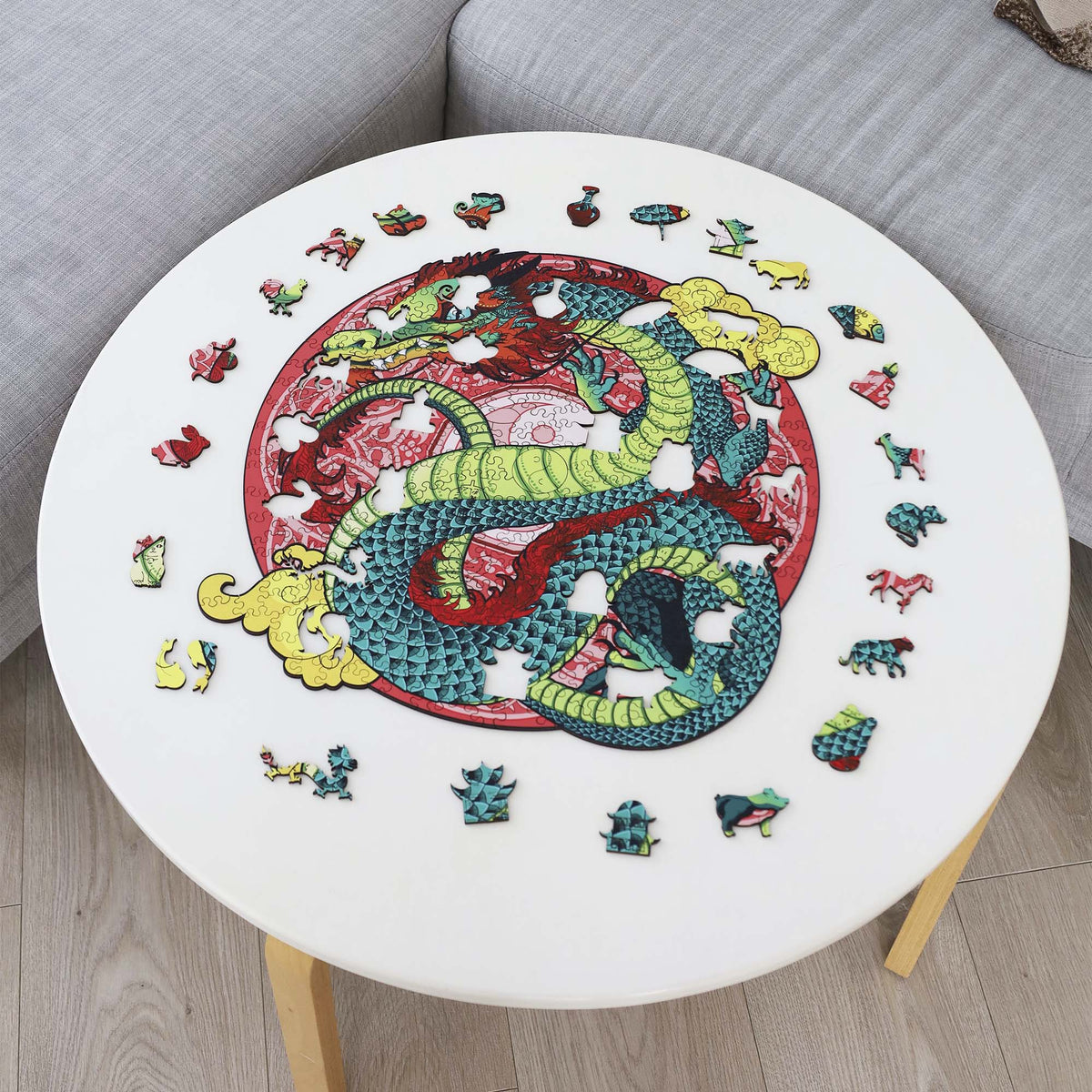 Wooden Jigsaw Puzzle Dragon (B2B)