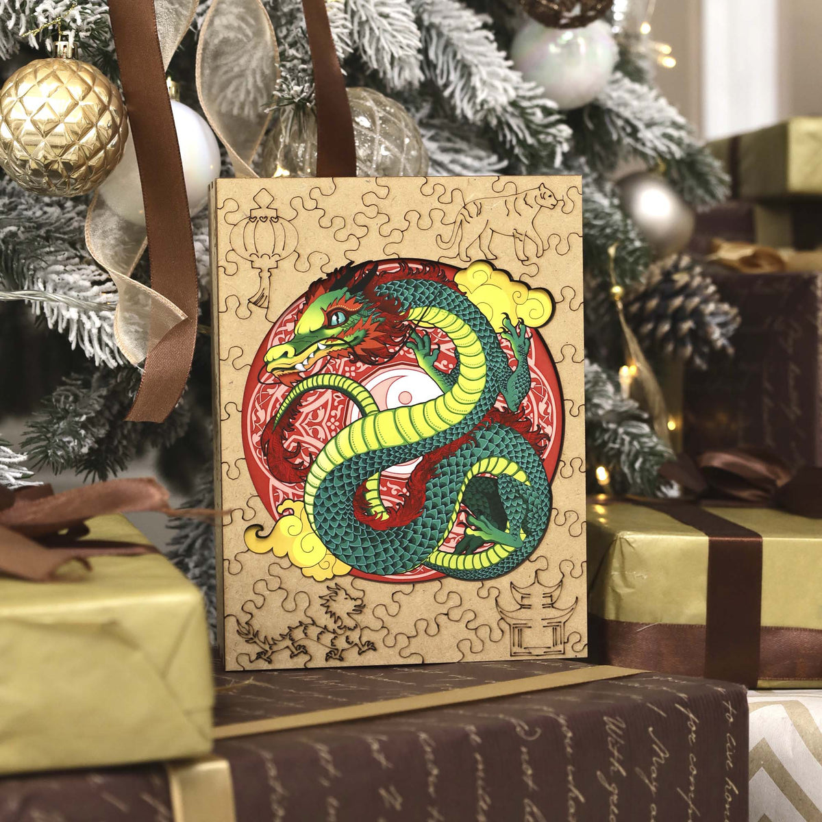 Wooden Jigsaw Puzzle Dragon (B2B)