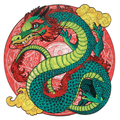 Wooden Jigsaw Puzzle Dragon (B2B)