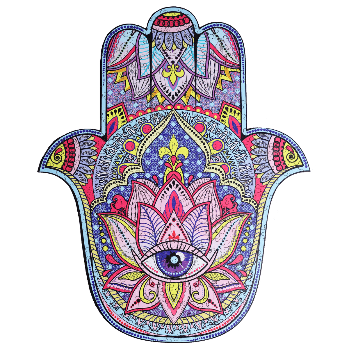 Wooden Jigsaw Puzzle Hamsa (B2B)