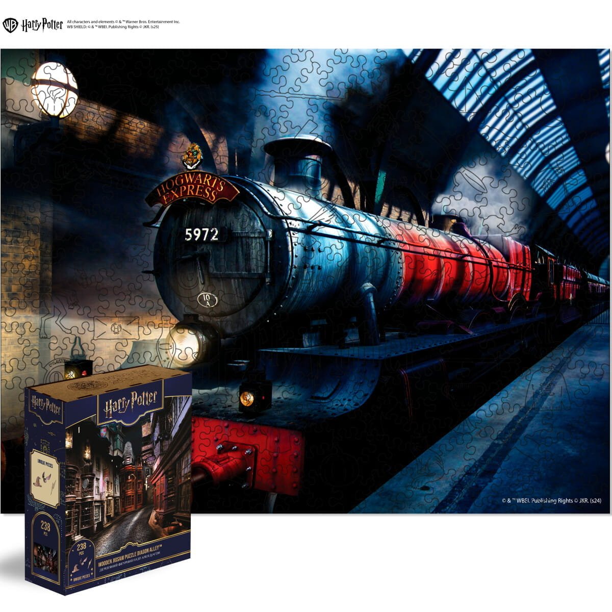 Wooden jigsaw puzzle Harry Potter Hogwarts Express™ (B2B)