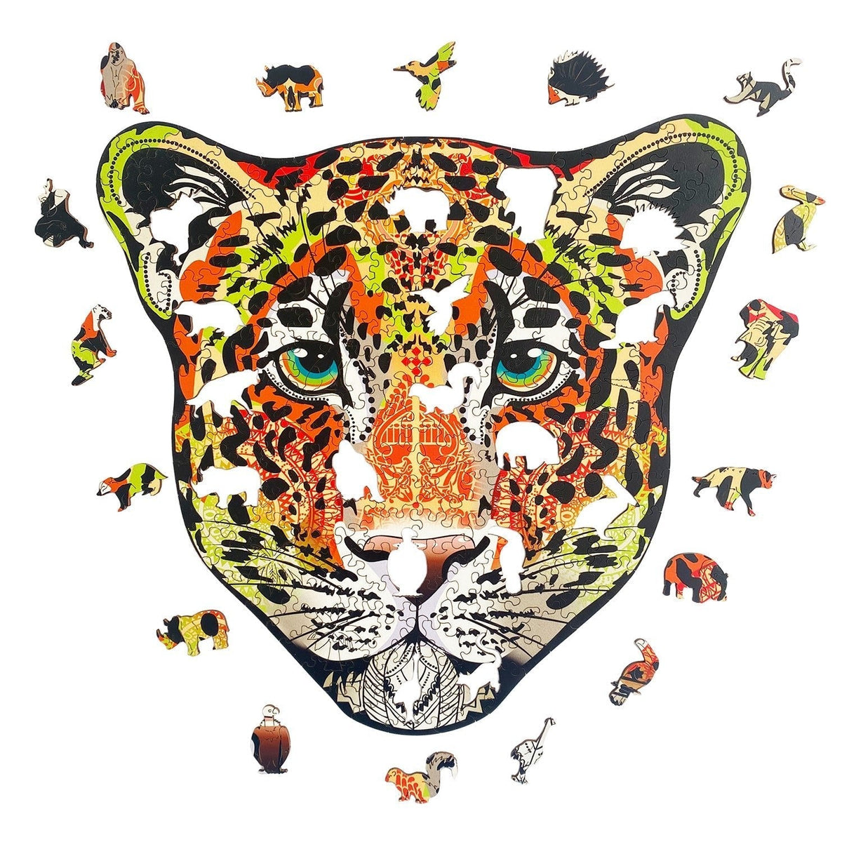 Wooden Jigsaw Puzzle Leopard (B2B)