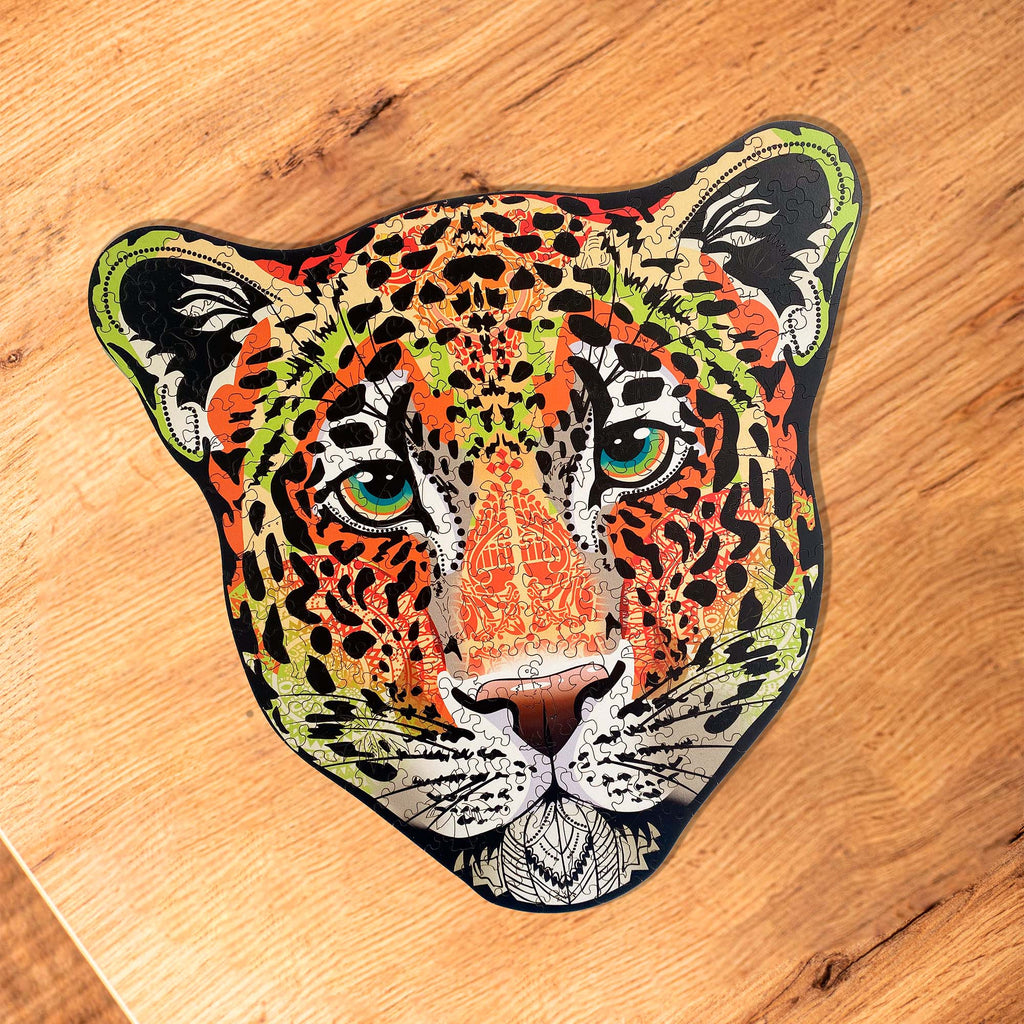 Wooden Jigsaw Puzzle Leopard (B2B)