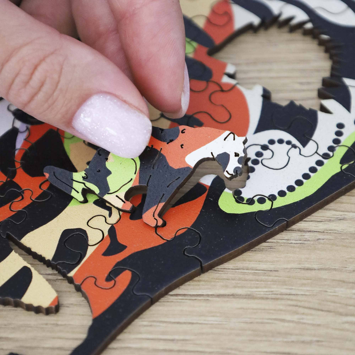 Wooden Jigsaw Puzzle Leopard (B2B)