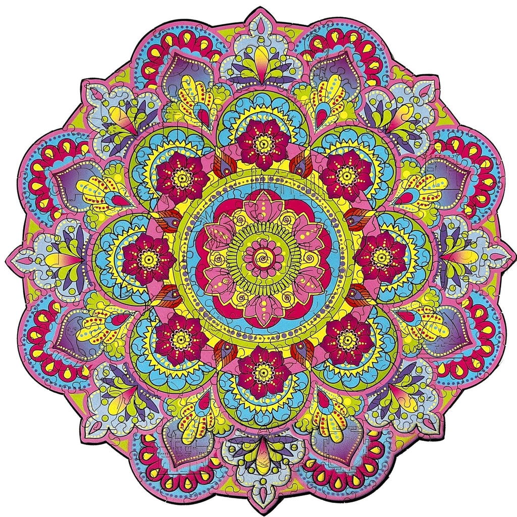 Wooden Jigsaw Puzzle Mandala (B2B)